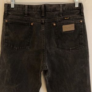 VINTAGE 100% cotton Black Wrangler Jeans
